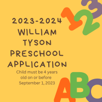  Preschool Application button 